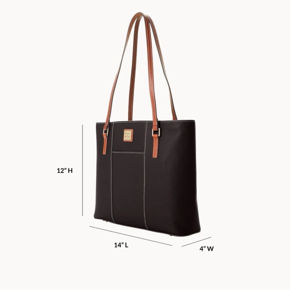 NWT Dooney & Bourke Elephant Lexington Shopper Tote - Picture 8 of 8